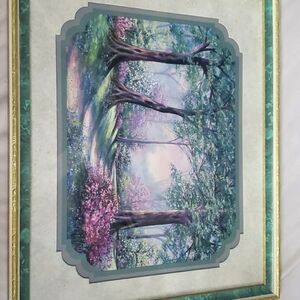 Forest print in beautiful frame